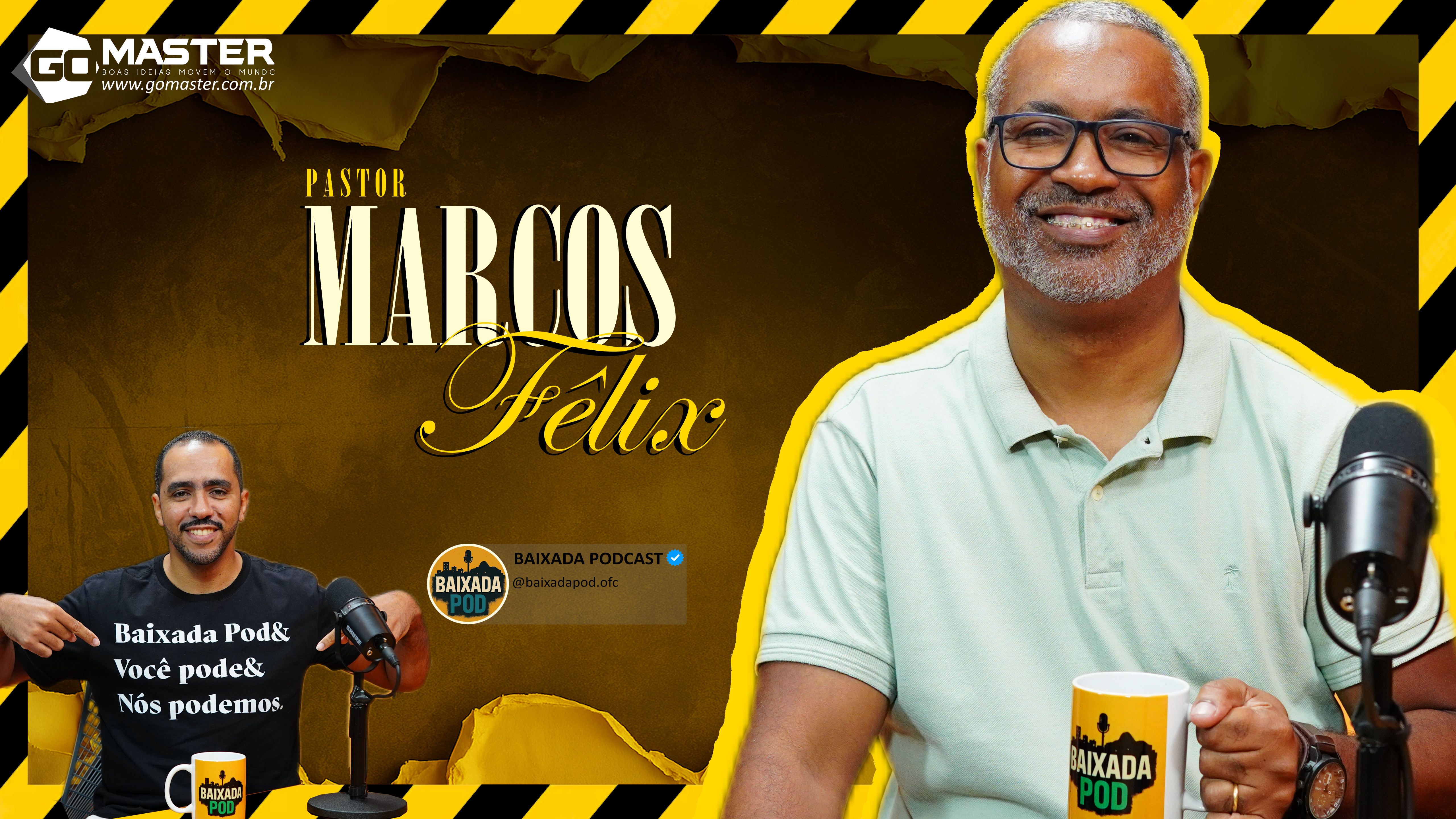 EP#020 - Ele disse não pra Seleção Brasileira - Pr. Marcos Félix